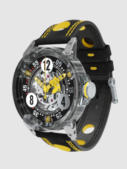 Review High Quality B.R.M Replica Watches For Sale BRM V6-44-SA Makrolon Yellow